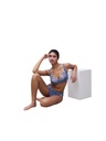Soutien-gorge sans armatures CHANTELLE "Majestic" C1B3P0 - Blue Sea E50
