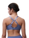 Soutien-gorge avec armatures 3 parties enveloppant CHANTELLE "Majestic" C1B3MU - Blue Sea E50
