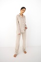 Pyjama dame long boutonné SENSIS "Avelin" 12S7008
