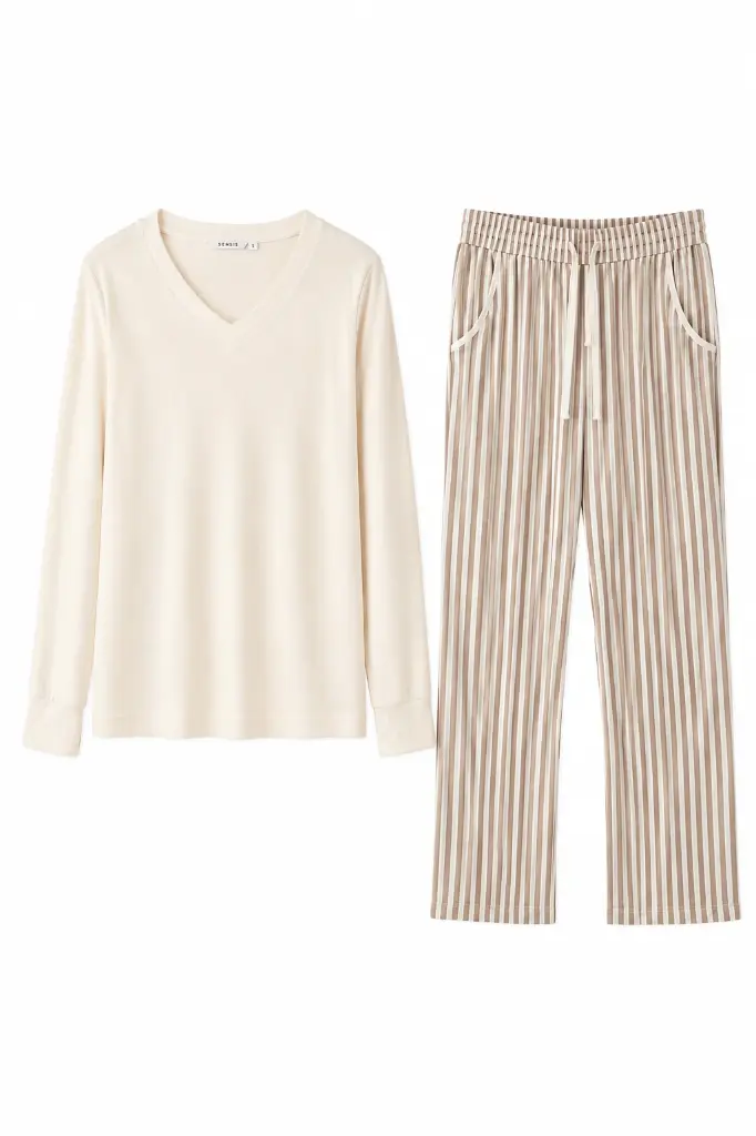 Pyjama dame long SENSIS "Nolia" 12S7031