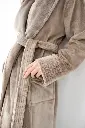 Peignoir dame long SENSIS "Marron" 11S7014