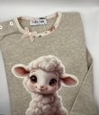Pyjama long enfant MIRA "Agneau" 8575KW - Beige 07