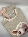 Pyjama long enfant MIRA "Agneau" 8575KW - Beige 07