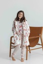 Pyjama long enfant MIRA "Renardeau" 8575KW - Gris 09