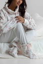 Poncho doux dame MIRA "Lapereau" 7066MW - Ecru 09