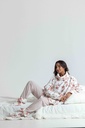 Poncho doux dame MIRA "Renardeau" 7066MW - Ecru 08