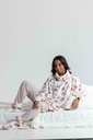 Poncho doux dame MIRA "Renardeau" 7066MW - Ecru 08