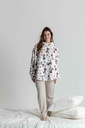 Poncho doux dame MIRA "Agneau" 7066MW - Ecru 07