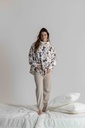 Poncho doux dame MIRA "Agneau" 7066MW - Ecru 07