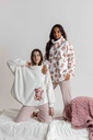 Poncho doux dame MIRA "Teddy Bear" 7066MW - Ecru 02
