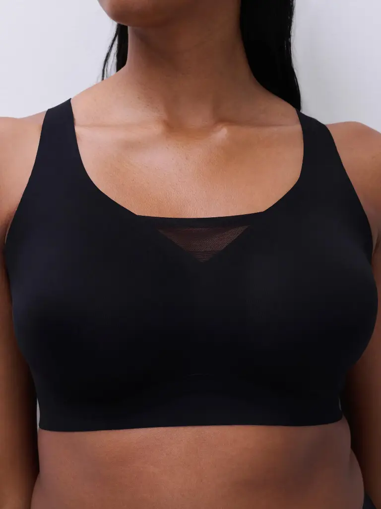 Brassière avec coques CHANTELLE "Lab Défi" C1B6Q9 - Noir 011