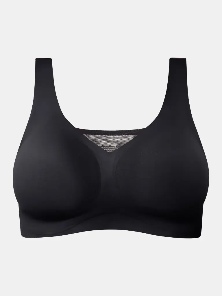 Brassière avec coques CHANTELLE "Lab Défi" C1B6Q9 - Noir 011