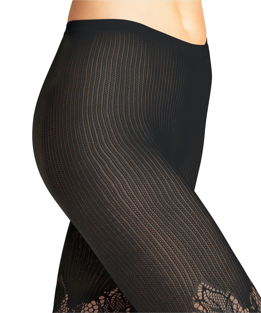 Collant fantaisie fins FALKE "Holly" 42352 - Black 3009