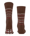 Chaussettes Hommes fantaisie Laine & Cashmire FALKE "Sky Limit" 12609 - Cappucino 5520