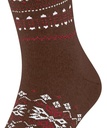 Chaussettes Hommes fantaisie Laine & Cashmire FALKE "Sky Limit" 12609 - Cappucino 5520