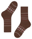 Chaussettes Hommes fantaisie Laine & Cashmire FALKE "Sky Limit" 12609 - Cappucino 5520