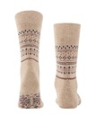 Chaussettes Hommes fantaisie Laine & Cashmire FALKE "Sky Limit" 12609 - Beige mel 4091