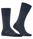 Chaussettes Homme Laine fantaisie FALKE "Airport Special Edition" 12607 - Space Blue 6116