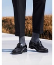 Chaussettes Homme Laine fantaisie FALKE "Airport Special Edition" 12607 - Space Blue 6116