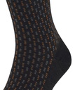 Chaussettes Homme Laine fantaisie FALKE "Airport Special Edition" 12607 - Black 3000