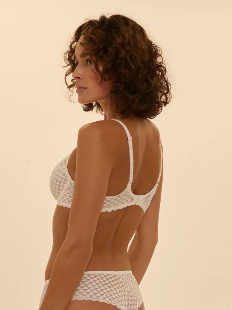 Soutien-gorge avec armatures SIMONE PERELE "Subtile" 19Y310 - Naturel 030