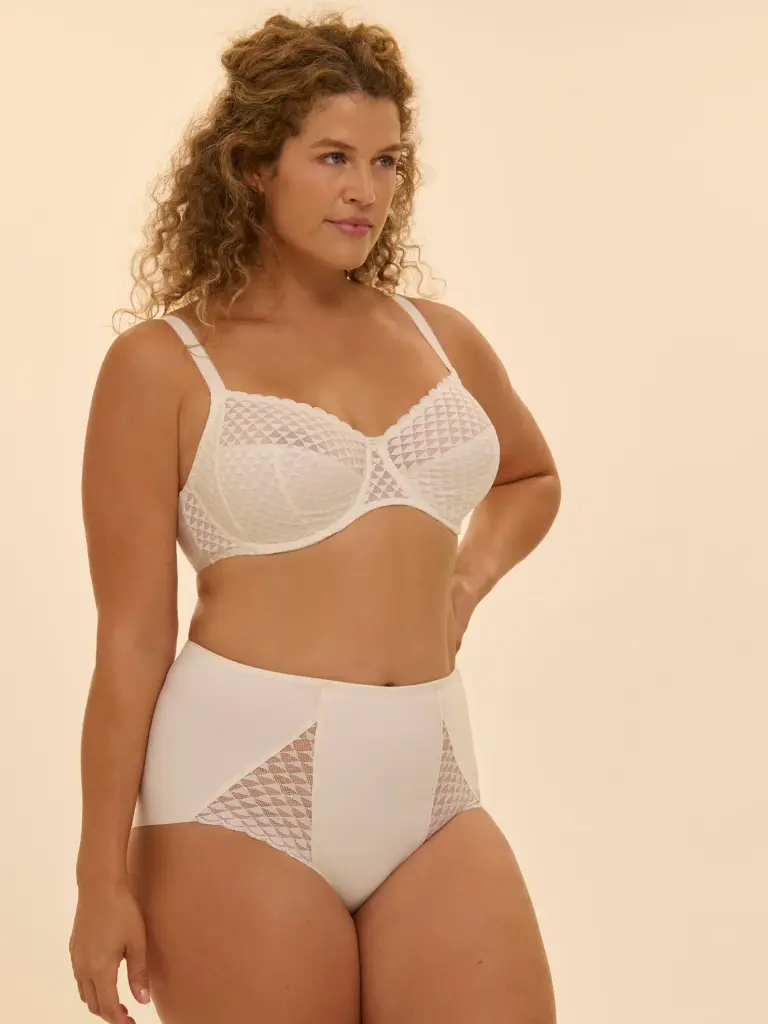 Soutien-gorge avec armatures emboitant SIMONE PERELE "Subtile" 19Y320 - Naturel 030