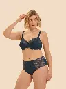 Culotte taille haute SIMONE PERELE "Karma" 12V770 - Bleu Prestige 595