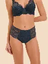 Culotte taille haute SIMONE PERELE "Karma" 12V770 - Bleu Prestige 595