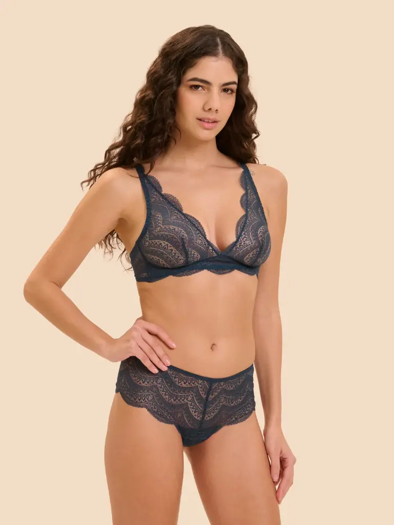 Shorty SIMONE PERELE "Karma" 12V630 - Bleu Prestige 595