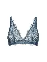 Soutien-gorge triangle sans armatures SIMONE PERELE "Karma" 12V250 - Bleu Prestige 595