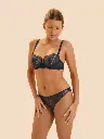 Tanga SIMONE PERELE "Karma" 12V710 - Bleu Prestige 595