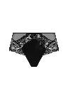 Sorty LISE CHARMEL "Cuir Sexy Couture" ACM0405 - Noir Argent 8163