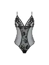 Body LISE CHARMEL "Cuir Sexy Couture" ALM5205 - Noir Argent 8163