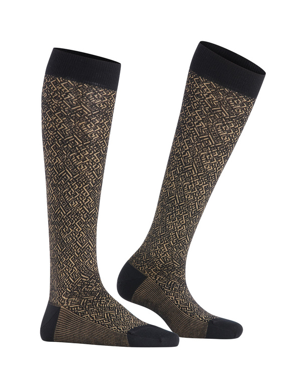 Mi-bas fantaisie à paillettes FALKE "Glitter" 46609 - Black 3000