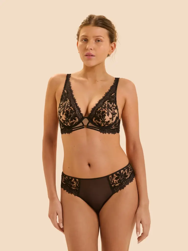 Soutien-gorge triangle armatures SIMONE PERELE "Fantasme" 1I3350 - Light Tatoo 024