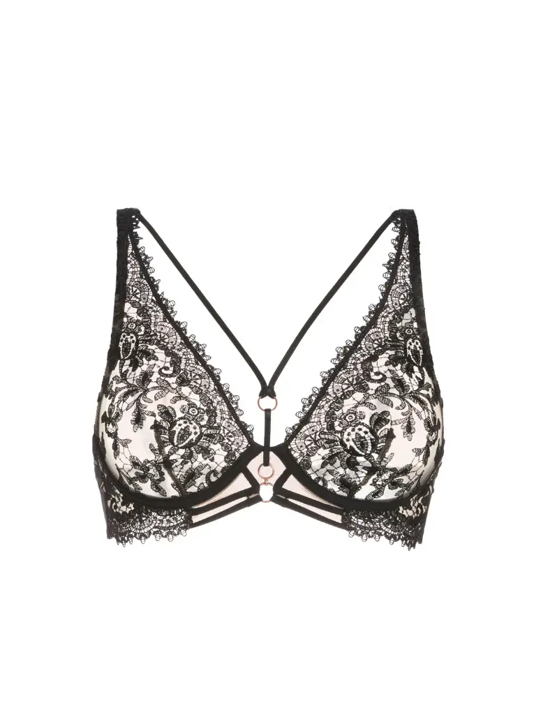 Soutien-gorge triangle armatures SIMONE PERELE "Fantasme" 1I3350 - Light Tatoo 024