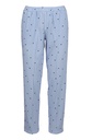 Pyjama dame 100% coton RINGELLA "Rayures et Coeurs" 6511214 - Air Blue 243