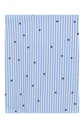 Pyjama dame 100% coton RINGELLA "Rayures et Coeurs" 6511214 - Air Blue 243