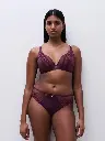 Culotte CHANTELLE "Illusion" C1B4C5 - Aubergine Lurex E63