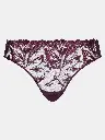 Tanga CHANTELLE "Illusion" C1B4G0 - Aubergine Lurex E63