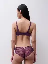 Shorty CHANTELLE "Illusion" C1B4B0 - Aubergine Lurex E63