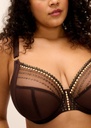 Soutien-gorge armatures plongeant spécial poches profondes ELOMI "Matilda" EL8900 - Gold Rush GOR