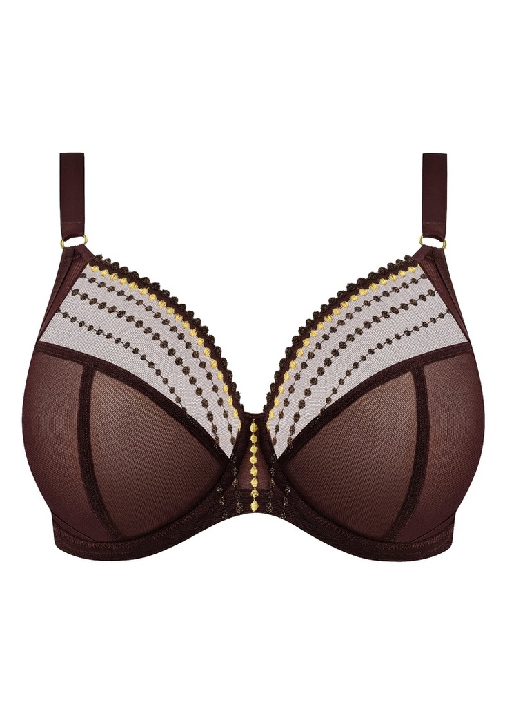 Soutien-gorge armatures plongeant spécial poches profondes ELOMI "Matilda" EL8900 - Gold Rush GOR