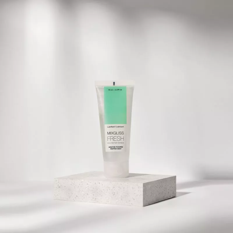 Lubrifiant à base d'eau MIXGLISS "Fresh" 70ml - Menthe