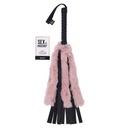 Fouet en cuir et fourrure synthétiques pour jeux bondage SPORTSHEETS - SEX & MISCHIEF "Brat Faux Fur Flogger" 106126