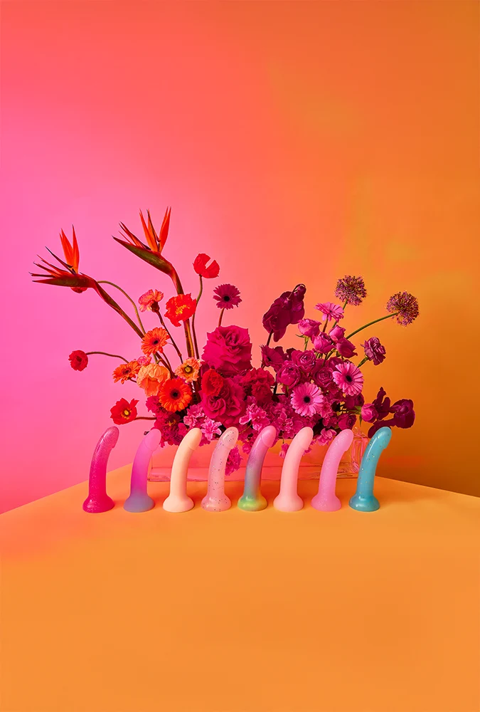 Godemichet phosphorescent LOVE TO LOVE "Fantasia" - Multicolore