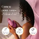 Stimulateur clitoridien à ondes pulsées WOMANIZER "Next Liberty" - Vibrant Pink