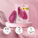 Stimulateur clitoridien à ondes pulsées WOMANIZER "Next Liberty" - Vibrant Pink