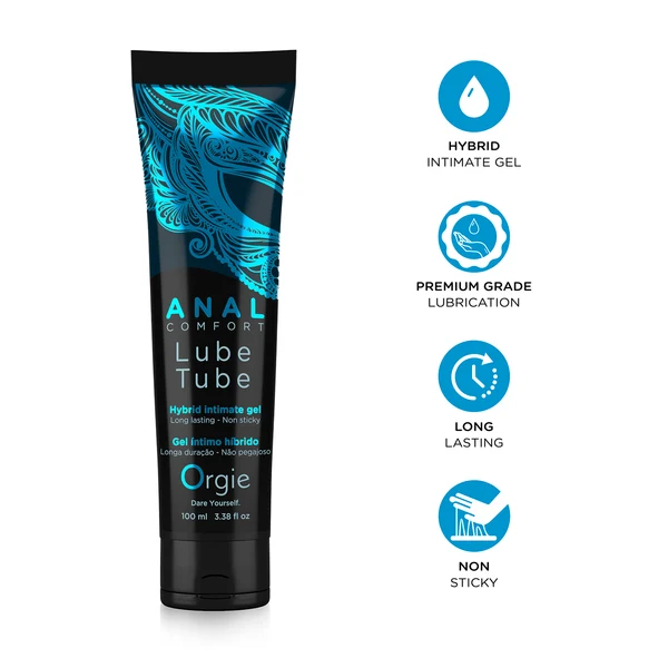 Lubrifiant à base d'eau pour pénétration anale ORGIE "Lube Tube Anal Comfort" 19387 - 100ml