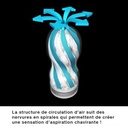 Masturbateur pour homme TENGA "Air-Tech" - Gentle